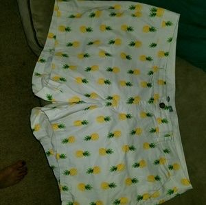 Pineapple shorts